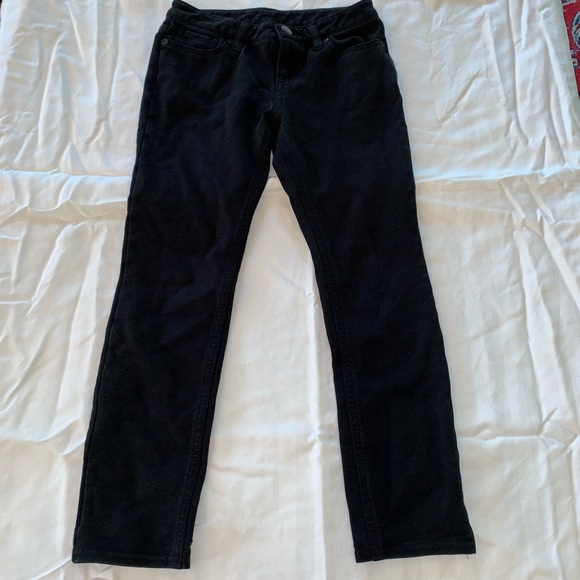 🏷️Girl’s GapKids Soft Stretch Black Skinny Leggings 7 - Picture 1 of 5